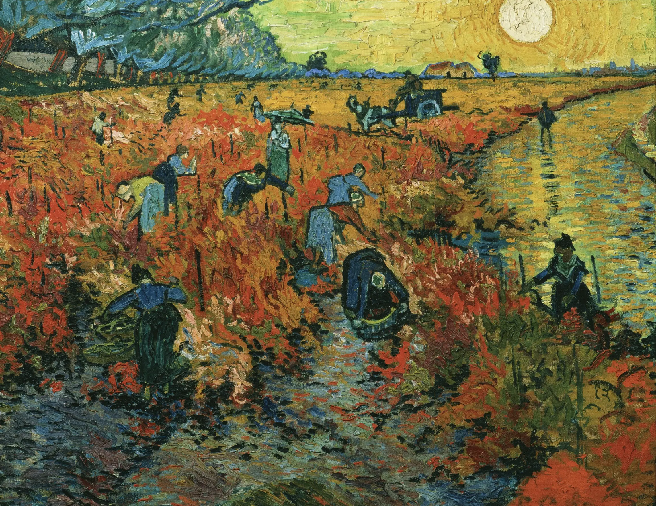 The Red Vineyard